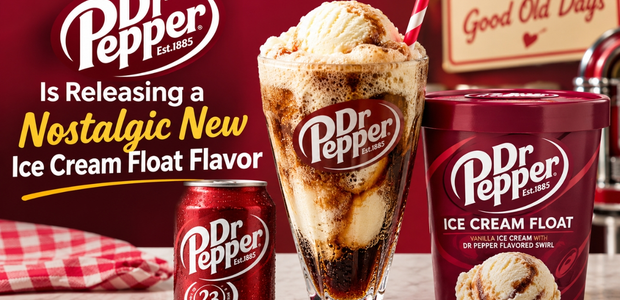 Dr Pepper Ice Cream Float new flavor